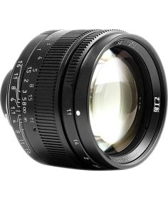 Resim 7artisans 50mm F1.1 Fixed Lens (Leica M-mount) Siyah 