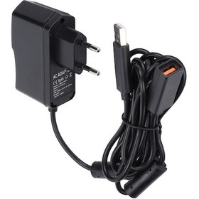 Resim Flybuy Xbox 360 Kinect Usb Ac Adaptör - 100-240v - 12v 1.08a - Siyah - Aşırı Isınma Kor 