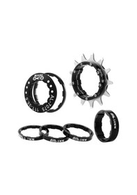 Resim Suntek Bisiklet 13t Tek Hızlı Volan Alüminyum Siyah 