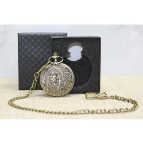 Resim Jet Sepet Özel Kutulu Kızılderili Köstekli Saat 