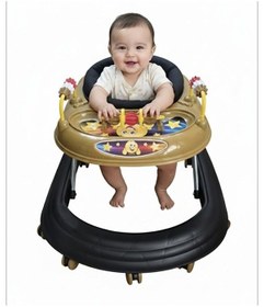 Resim Rb-1030 Minnoş Oyuncaklı Katlanabilir Çocuk Yürüteci 