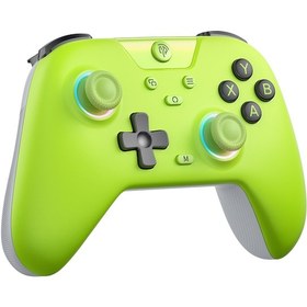 Resim Easysmx X5 - Kablosuz Gamepad - Hall Effect Stick - Yeşil 