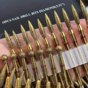 Resim 10 Adet Tırnak Taşlama Başlıkları, Profesyonel Manikür,Salon Temel Ürünleri,İnce Taneli Başlıklar,Narin Şekillendirme,Dayanıklı Aşınma Malzemesi,Manikür Törpüleri,Tırnak Törpüsü Uçları,Güzellik Profesyonelleri,Kendin Yap Manikür 