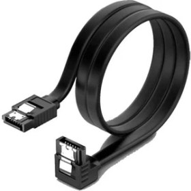 Resim Boblov Sata 3 Kablo 90 Derece L Uçlu Sata Data Kablo Kilitli 1.5 Gbs/3gbs/6gbs 