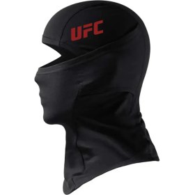Resim Ufc Yazılı Siyah Kar Maskesi Model 1 Balaklava Kış Motor Drill Dövüş Box Mma Kickbox Spor 