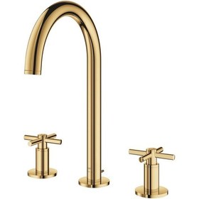Resim Grohe Atrio 3 Delikli Lavabo Bataryası L-Boyut - 20643GL0 Altın 
