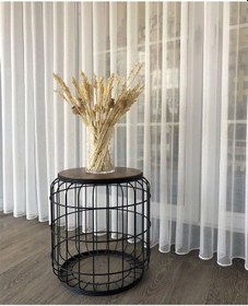 Resim Evdepo Home Kullanıma Hazır Örme Tül Perde (542092376) 