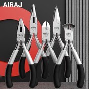 Resim Elektrikçiler için AIRAJ Çok Fonksiyonlu Mini Pense, Kolay Taşınabilir Endüstriyel Sınıf Diagonal Pense, Kaymaz Sap, Evrensel El Aleti 