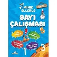 Resim Çiz - Sil Minik Ellerle Sayı Çalışması (Kalem Hediyeli) 