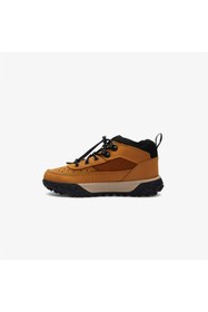 Resim Timberland Low Lace Up Hiking Çocuk Kahverengi Bot 