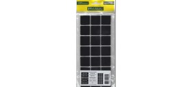Resim Uravas Store Pacific 6030 Bl Yapışkanlı Keçe 30 mm x 30 mm Siyah 