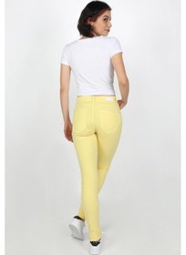 Resim Balins Kadın Gabardin Pantolon Sarı 
