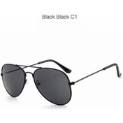 Resim Curtain Klasik Havacılık Pilot Güneş Gözlüğü - Erkek Ve Kız Çocuklar İçin Renkli Aynalı Modelgreenother51 Gri 