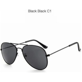 Resim Curtain Klasik Havacılık Pilot Güneş Gözlüğü - Erkek Ve Kız Çocuklar İçin Renkli Aynalı Modelgreenother51 Gri 