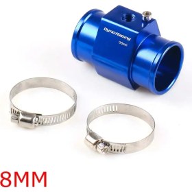 Resim Xiyu Shop 38 mm Mavi Stil Dynoracing Su Sıcaklığı Ölçer Radyatör Sıcaklığı Su Sıcaklığı Ortak Boru Sensörü Adaptörü (Yurt Dışından) 