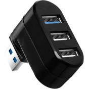 Resim Mini 3 Ports USB 3.0 Hub Yüksek Hızlı Veri Transferi Splitter Kutusu Adaptörü Pc Laptop Için USB Hub 3/6 Port USB Hub 