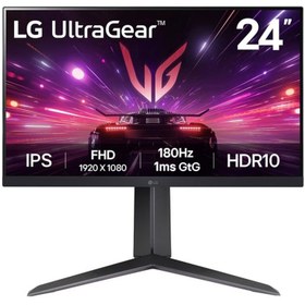 Resim LG UltraGear 24™ 180Hz IPS 1ms GtG Full HD IPS HDR10 Pivot Gaming Monitör-24GS65F-B 