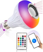 Resim MİNGODAN Bluetooth Hoparlörlü RGB LED Ampul | Uzaktan Kumandalı Renkli Akıllı Işık ve Müzik Sistemi 