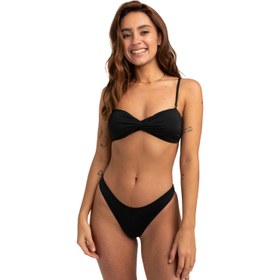 Resim Billabong Kadın Bikini Üst Sol Searcher Draped Bandeau Siyah 