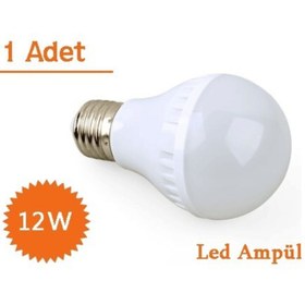 Resim rennway Beyaz 12w Enerji Tasarruflu Led Ampul 