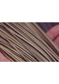 Resim Düz İp Perde 180 Cm En 280 Cm Boy Vizon Çift Renk Hazır İp Perde Vizon Çift Vizon 