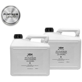 Resim Rtv-2 Platinum Kalıp Silikonu 10 Shore 10 Kg 