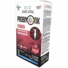 Resim Zade Vital Probiotics Feminen 30 Kapsül 