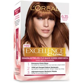 Resim Loreal Paris Excellence Creme - Krem Saç Boyası No: 6.35 Çikolata Kahve 