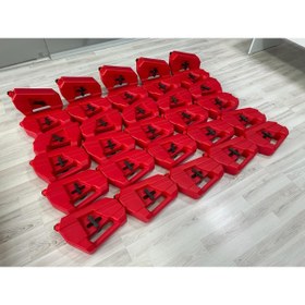Resim Göktürk Otomotiv Atv Utv Benzin Bidonu 5 Litre Bidonu Kırmızı 