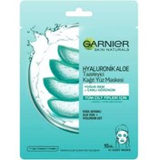 Resim Garnier Hyaluronik Aloe Tazeleyici Kağıt Yüz Maskesi 