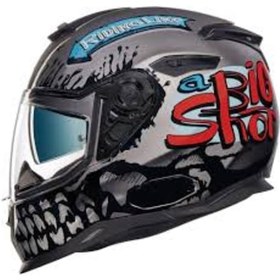 Resim Motonetmoto Nexx Sx.100 Bıg Shot Grı Kask 