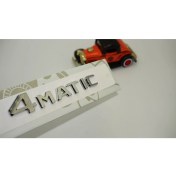Resim DK Tuning 4 Matic Bagaj Gümüş Krom Abs 3m Yazı Logo 
