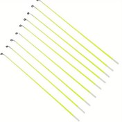 Resim 2025 Üst Halkalı 40cm Karbon Fiber Taşınabilir Fiberglas Buz Balıkçılığı İçin Geri Çekilebilir Olta Ucu 
