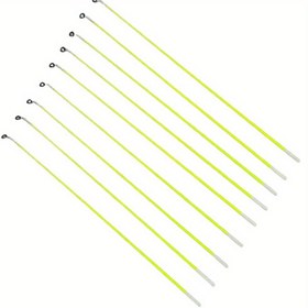Resim 2025 Üst Halkalı 40cm Karbon Fiber Taşınabilir Fiberglas Buz Balıkçılığı İçin Geri Çekilebilir Olta Ucu 