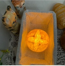 Resim Simit Şeklinde Led Gece Lambası: Dekoratif Ve Yaratıcı Oda Aksesuarı, 0.5w Diğer Diğer 