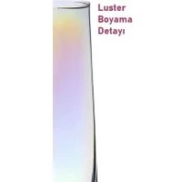 Resim Aesco Borosilikat Cam Sürahi, Lüster Boyamalı, Metal Kapaklı, 1.8l Kapasiteli, Dalgalı Konik Form, Ergonomik Kulplu, Şeffaf, Sıcağa Dayanıklı, Modern Tasarım 
