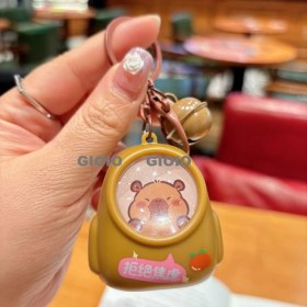 Resim Silver1 Gıoıo Yeni Eğlenceli Bulmaca Animasyon Dıy Anahtarlık Kolye Yaratıcı Zarif Sevimli Evcil Hayvan Sırt Çantası Kolye Hediye (Yurt Dışından) 
