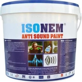Resim Isonem Anti Sound Paint Ses Yalıtım Boyası 18 Lt 