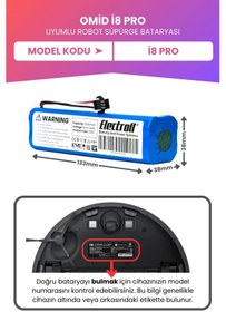 Resim Omid İ8 Pro Uyumlu Batarya 7000mah Pil 