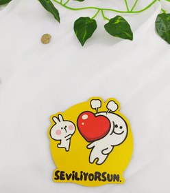 Resim Seviliyorsun Bardak Altlığı 