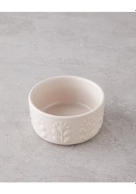 Resim English Home Soft Bloom Stoneware 2'li Fırın Kabı 10 10 Cm Krem Krem 