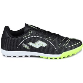 Resim Jump 28006 Siyah - Neon Yeşil Halı Saha Krampon Futbol Ayakkabısı Siyah - Yeşil 