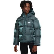 Resim Nike K Nsw Tf Hgh Synfl Jkt Ult Mat Çocuk Mont Yeşil 