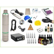 Resim Xl-5417 Hybrıd Çantalı Tattoo Pen Dövme Makinası Seti-113346 