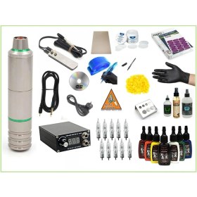 Resim Xl-5417 Hybrıd Çantalı Tattoo Pen Dövme Makinası Seti-113346 