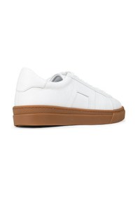 Resim Deery Erkek Hakiki Deri Beyaz Sneaker Ayakkabı - 02002mbyzc03 Beyaz 