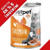 Resim Bestpet Gravy Sterilised Parça Somonlu Kısır Kedi Konservesi 400 Gr 