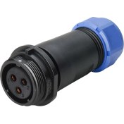 Resim Weıpu IP68 SP2111 - 3 Pin 7-10MM Kablo Tipi Dişi Su Geçirmez Konnektör 