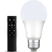 Resim Konesam E27 Uydu Aydınlatma 12w Led Işık, Uzak Kontrollü Çift Renkli Dimmable Ve Renk Değiştirilebilir Ampul 