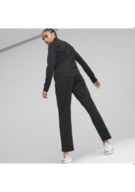 Resim Puma Classic Tricot Kadın Siyah Eşofman Takımı 67523401 Siyah 